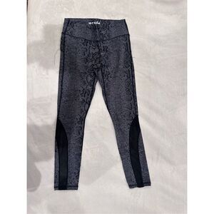 Size S blue and black snake skin design leggings HOODIES brand